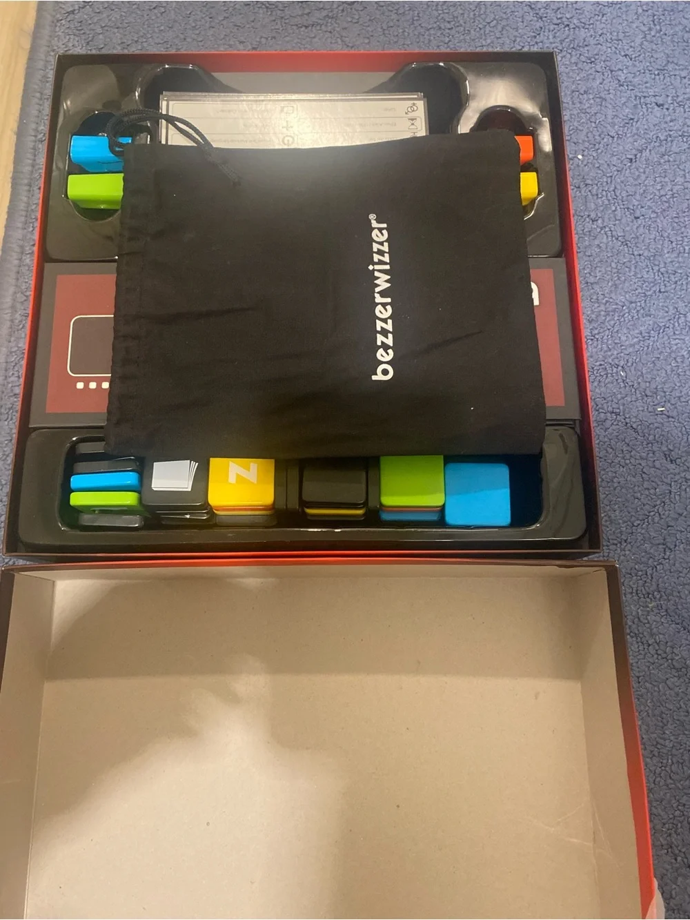Trivia Board Game - Red